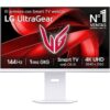 art_lg-m2032g810sa-w_1 Monitor Gaming LG UltraGear 32G810SA-W 32"/ 4K/ Multimedia/ 1ms/ 144Hz/ IPS/ Regulable en altura/ Blanco