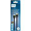 Cable HDMI 4K Philips SWV5702/ HDMI Macho - HDMI Macho/ 2m/ Certificado/ Negro