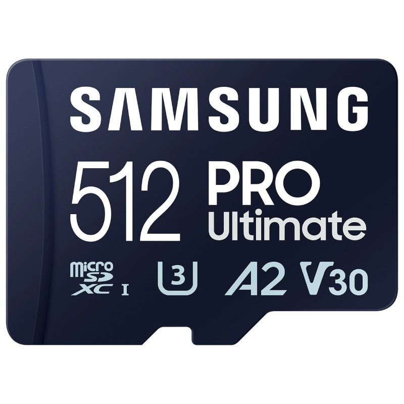 Tarjeta MicroSD Samsung Pro Ultimate 512GB - Velocidad 200MB/s - Clase 10