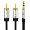 art_ven-cab20bcfbf_2 Cable Estéreo Vention BCFBF - Jack 3.5 a 2x RCA Macho, 1m - Negro