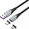 Cable USB 2.0 Vention CQNHD - 50cm Gris - Compatibilidad Universal