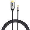Cable HDMI 2.0 4K USB Tipo-C a HDMI Macho - 1m - Negro - Vention