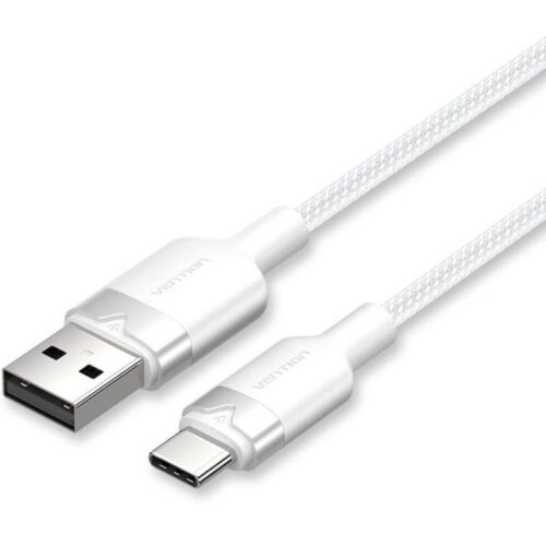 art_ven-cab20ctnwh_1-1 Cable USB Tipo-C Vention 2m - Blanco - 60W - 480Mbps