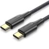 Cable USB-C a USB-C Vention TAUBI 3m - 60W, 480Mbps - Negro