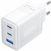 Cargador de Pared GaN Vention FERW0-EU - 65W, 2xUSB-C + 1xUSB
