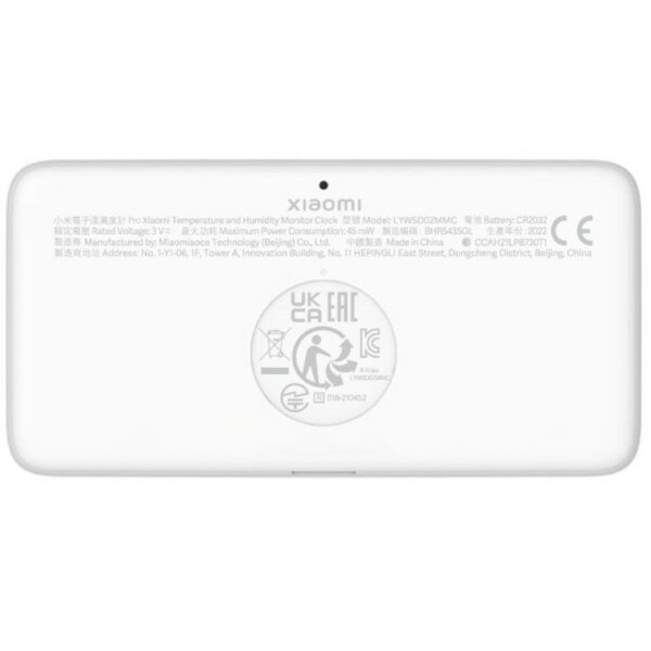 art_xia-met20temp20humid20mon20clock_2 Monitor de Temperatura y Humedad Xiaomi BHR5435GL - Precisión y Diseño Moderno