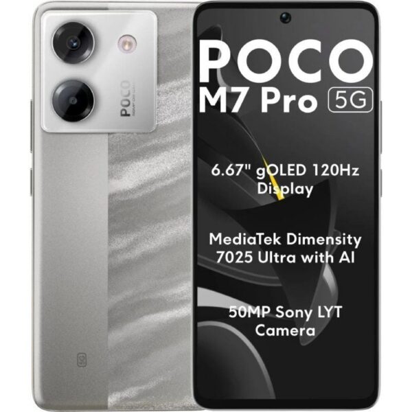 Xiaomi POCO M7 Pro 12GB/512GB - 6.67" 5G - Plata