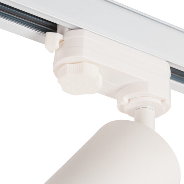 Foco de Carril Trifásico 10W COB Regulable Flicker Free Blanco 4000ºK [1916-TL-10W-T-W]
