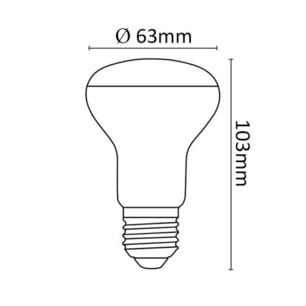 asal_0066_2 Bombilla LED Asalite E27 10W 720Lm 3000K IP20 [ASAL-0066