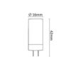 asal_0098_2 Bombilla LED Asalite G4 2W 220Lm 3000K IP20 [ASAL-0097