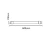 asal_0178_2 Tubo LED Asalite Vidrio G13 9W 1260Lm 4000K IP20 [ASAL-0177