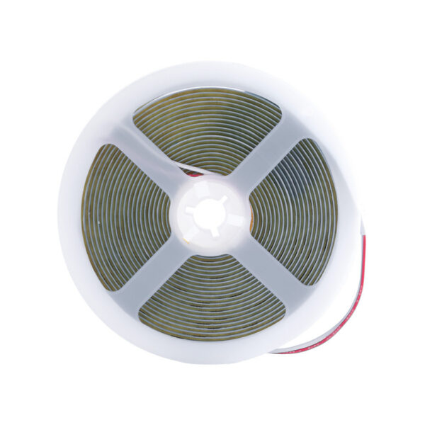 Tira de 320 LEDs/M 50W 5.000Lm CRI90 6000ºK COB 12VDC IP20 8mm Ancho x5M 40.000H [CA-COB-320-12DC-CW]-Blanco Frío