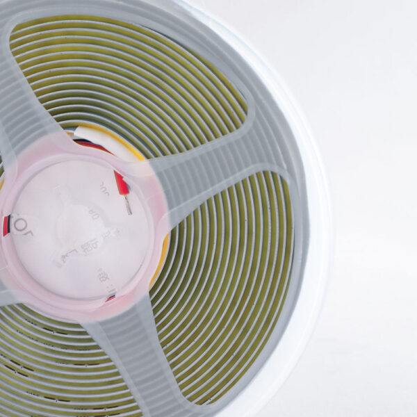 Tira de 320 LEDs/M 50W 5.000Lm CRI90 6000ºK COB 24VDC IP20 8mm Ancho x5M 40.000H [CA-COB-320-24DC-CW]-Blanco Frío