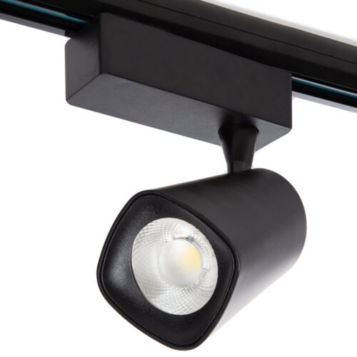 Foco de Carril LED 30W 2.700Lm CRI85 6000ºK "Amancio" Monofásico 40.000H [GG-RL-TP220-CW]