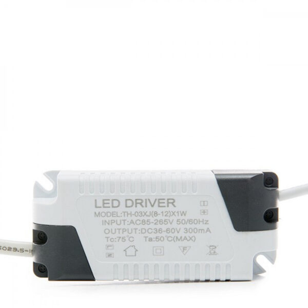 Placa LED 12W 1200Lm 6000ºK Circular Niquel Satinado 50.000H [GL-CL-R12N-CW]