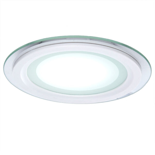 Foco Downlight LED 12W 1200Lm 6000ºK Circular   Cristal Ø160Mm 40.000H [GR-MB01-12W-CW]