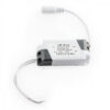 Foco Downlight LED 12W 1200Lm 6000ºK Circular   Cristal Ø160Mm 40.000H [GR-MB01-12W-CW]