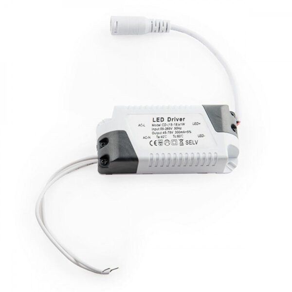 Foco Downlight LED 12W 1200Lm 6000ºK Circular   Cristal Ø160Mm 40.000H [GR-MB01-12W-CW]