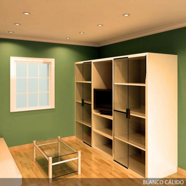 Foco Downlight LED 6W 600Lm 6000ºK Circular   Cristal Ø95Mm 40.000H [GR-MB01-6W-CW]