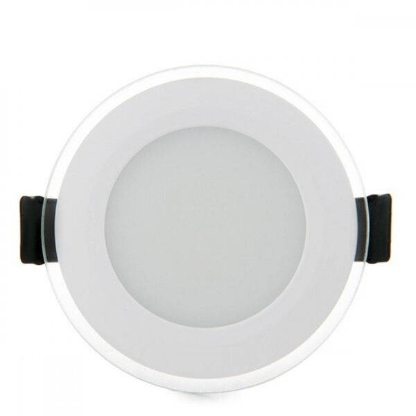 Foco Downlight LED 6W 600Lm 6000ºK Circular   Cristal Ø95Mm 40.000H [GR-MB01-6W-O-CW]