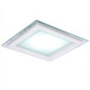 Foco Downlight LED 12W 1200Lm 6000ºK Cuadrado   Cristal 40.000H [GR-MB02-12W-CW]