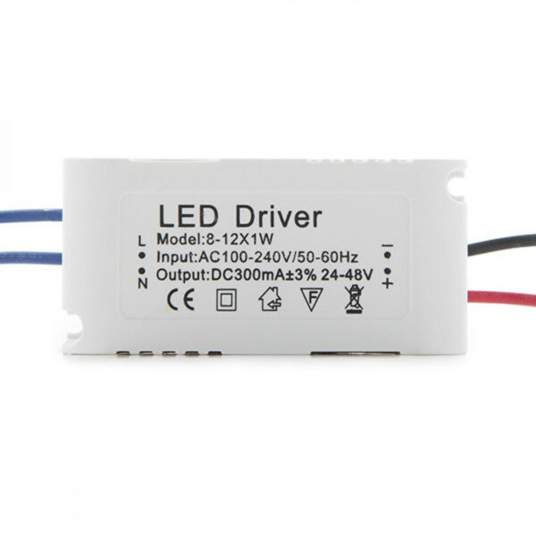 Foco Downlight LED 12W 1200Lm 6000ºK Cuadrado   Cristal 40.000H [GR-MB02-12W-CW]