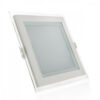 Foco Downlight LED 15W 1500Lm 6000ºK Cuadrado   Cristal 40.000H [GR-MB02-15W-CW]