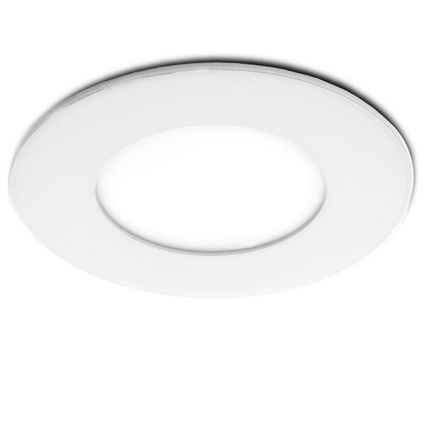 Placa LED 3W 300Lm 6000ºK Circular 40.000H [GR-RDP01-3W-CW]