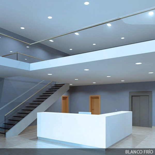 Placa LED 20W 2000Lm 6000ºK Circular 40.000H [GR-RDP15-20W-CW]