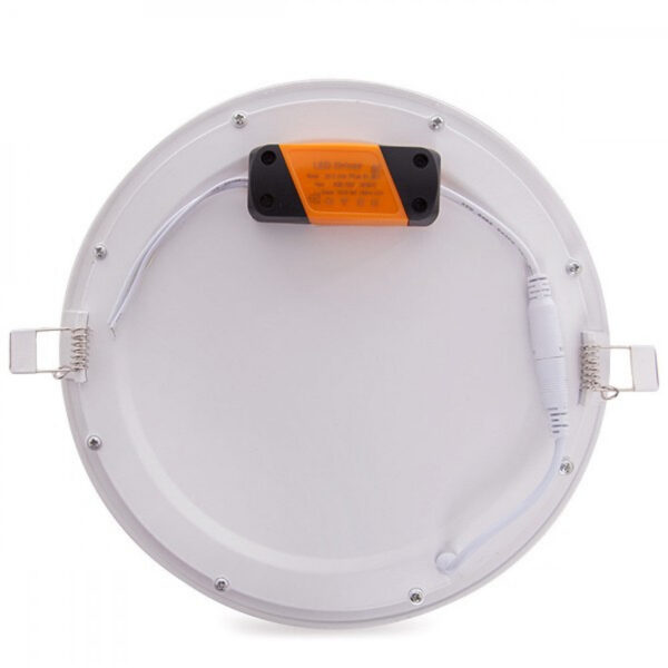 Pack 2 Placas LED 20W 2000Lm 6000ºK Circular 40.000H [GR-RDP15-20W-CW-PK2-AP]