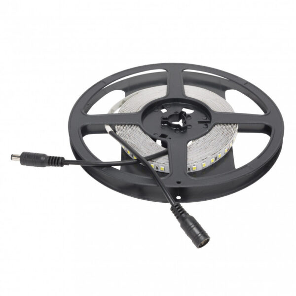 Tira de 600 LEDs 60W 5.500Lm CRI85 6000ºK SMD2835 24VDC x5M 40.000H [GR-RDT2835-120-24-CW]-Blanco Frío