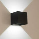 Aplique LED Exterior 2x5W 100Lm/W IP65 Negro 4000K [HO-APL06-IP65-B-W]