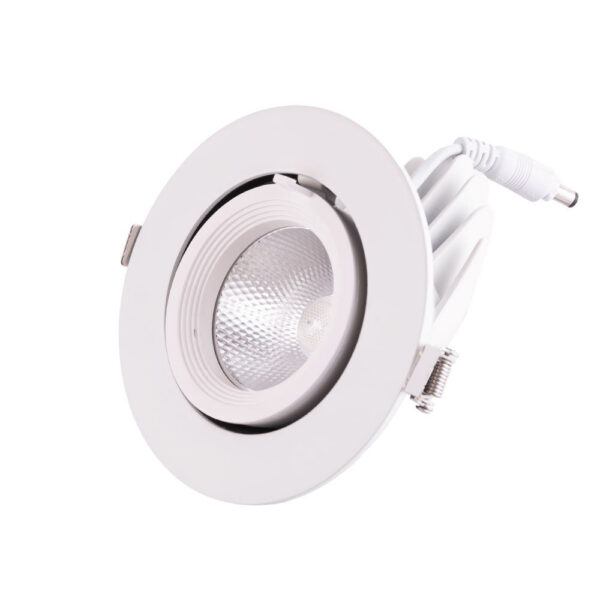 Foco Downlight LED 15W 2550Lm 4000ºK Circular Orientable 40.000H [HO-COB-C-OR-15W-W]