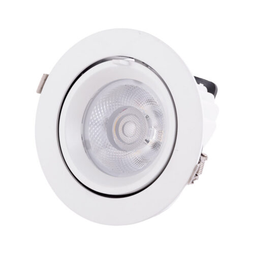 Foco Downlight LED 30W 4500Lm 4000ºK Circular Orientable 40.000H [HO-COB-C-OR-30W-W]