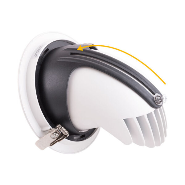 Foco Downlight LED 35W 5250Lm 4000ºK Circular Orientable 40.000H [HO-COB-C-OR-35W-W]