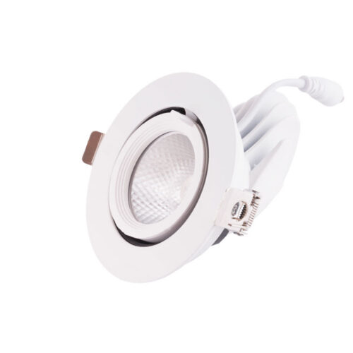 Foco Downlight LED 7W 1050Lm 4000ºK Circular Orientable 40.000H [HO-COB-C-C-OR-7W-W]