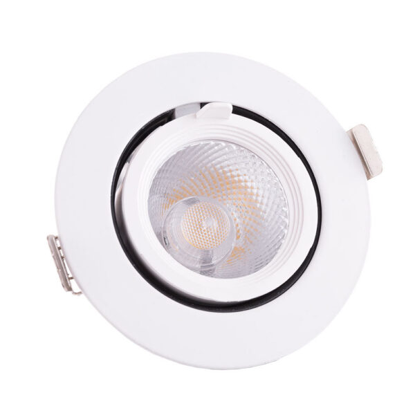 Foco Downlight LED 7W 1050Lm 4000ºK Circular Orientable 40.000H [HO-COB-C-C-OR-7W-W]