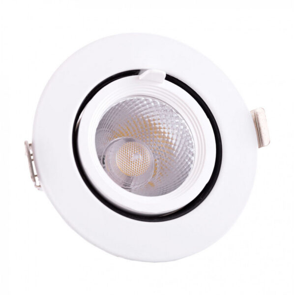 Foco Downlight LED 9W 1350Lm 4000ºK Circular Orientable 40.000H [HO-COB-C-OR-9W-W]