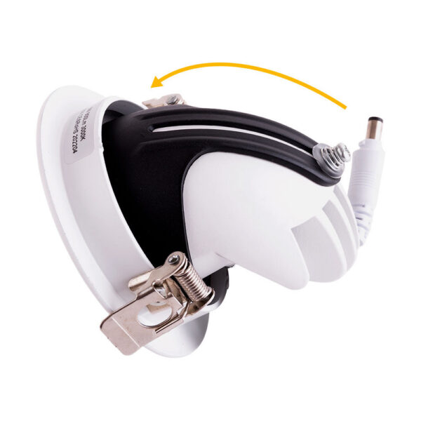 Foco Downlight LED 9W 1350Lm 4000ºK Circular Orientable 40.000H [HO-COB-C-OR-9W-W]