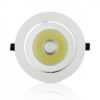 Foco Downlight LED 40W 5.000Lm 6000ºK Circular Orientable 40.000H [HO-COB-OR-40W-CW]