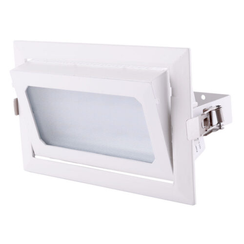 Foco Downlight LED 30W 5000Lm 4000ºK Rectangular Orientable 40.000H [HO-COB-R-OR-30W-W]