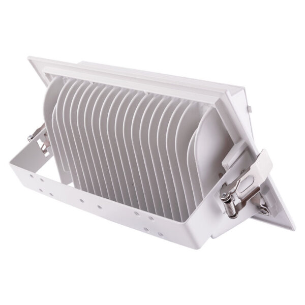 Foco Downlight LED 30W 5000Lm 4000ºK Rectangular Orientable 40.000H [HO-COB-R-OR-30W-W]
