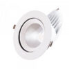 Foco Downlight LED 30W 5000Lm 4000ºK Rectangular Orientable 40.000H [HO-COB-R-OR-30W-W]