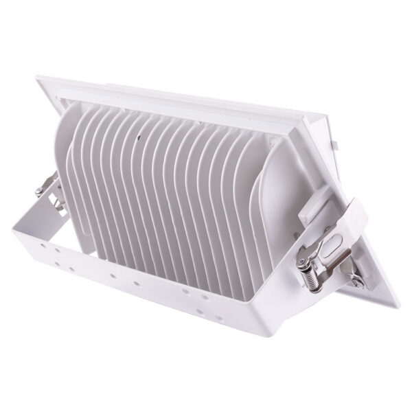 Foco Downlight LED 50W 8000Lm 4000ºK Rectangular Orientable 40.000H [HO-COB-R-OR-50W-W]