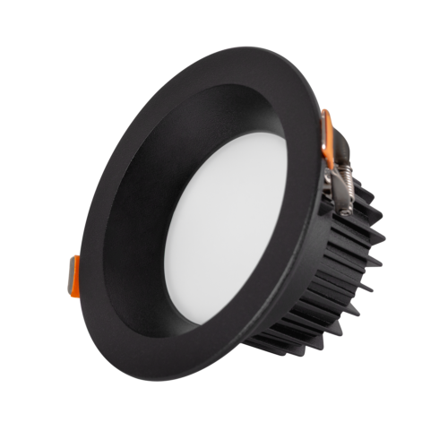 Foco Downlight Circular LED 9W 900Lm 6000ºK Anti-Deslumbrante UGR19 40.000H Negro