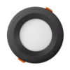 Foco Downlight Circular LED 9W 900Lm 6000ºK Anti-Deslumbrante UGR19 40.000H Negro