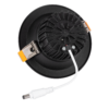 Foco Downlight Circular LED 9W 900Lm 6000ºK Anti-Deslumbrante UGR19 40.000H Negro