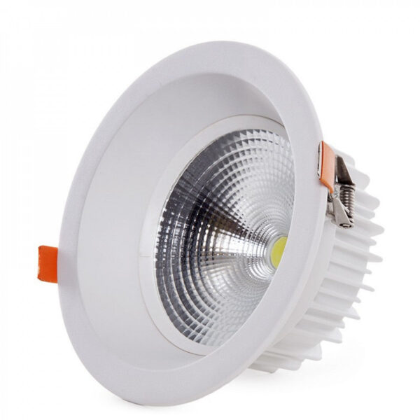 Foco Downlight Circular LED 24W 3360Lm 6000ºK Anti-Deslumbrante UGR19 40.000H [HO-DL-AD-COB-24W-CW]