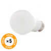 Pack 5 Bombillas LED E27 5W 450Lm 6000ºK 40.000H [HO-ED-B3-E27-5W-CW-PK5-AP]