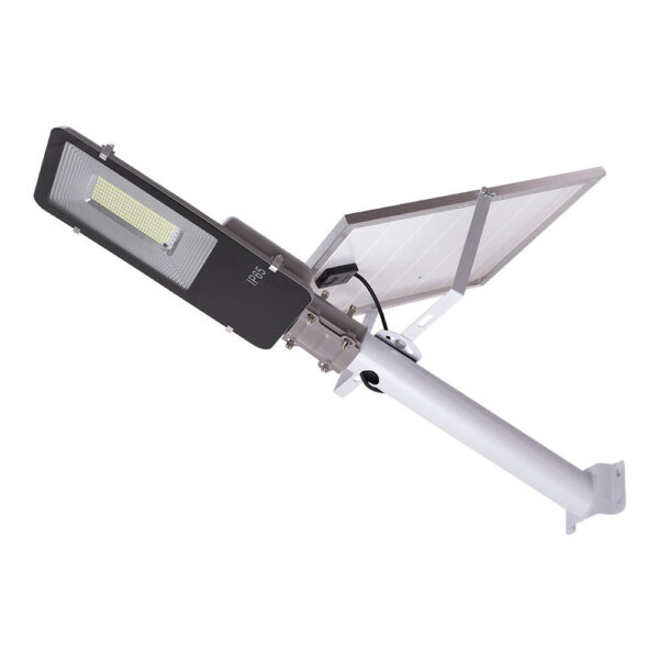 Farola LED Solar-Control Remoto- Dimable- Panel: 6V 100W Batería: 3,2V 15000MaH [HO-FAR-SOL-100W-CW]